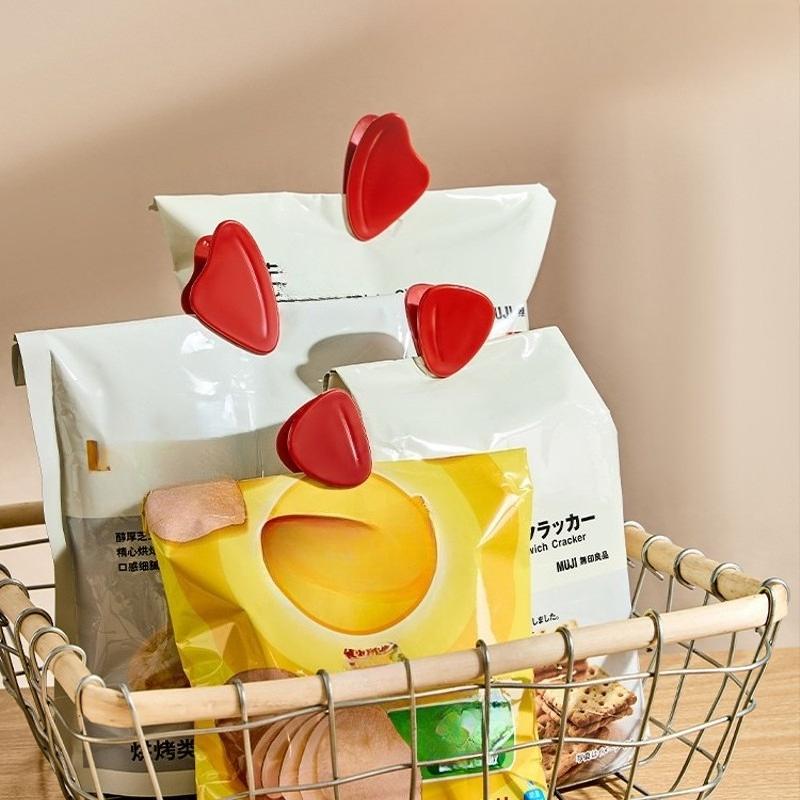 Butterfly Magnetic Sealing Clip, Food and Snack Bag Sealing Clip, Kitchen Refrigerator Sticker, Seasoning Packaging Bag Clip