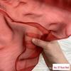 140cm Wide 6mm Pure Silk Chiffon Fabric - Light, Sheer Gauze for Dresses and Gowns