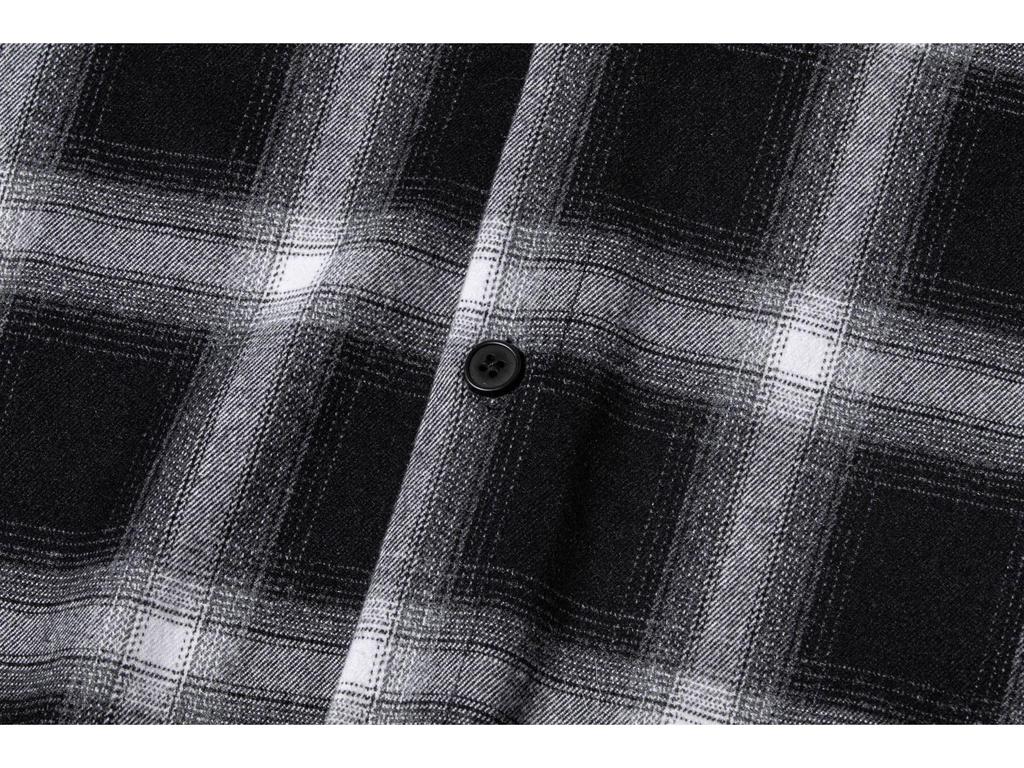 Chicano Classic West Coast Plaid Long Sleeve Button-Down Shirt