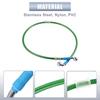 uxcell AN3 M10 Car Hydraulic Brake Line Hose Fitting 28° 90° Stainless Steel