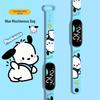 New Cartoon LED Waterproof Sports Watch: Cute Anime Design for Students