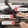 1Set Ratchet Tie-Down Strap Motorcycle Fixed Heavy Cargo Trailer Transportation Car Tension Rope Tie Down Strap Kit Annular Belt