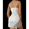 European and American Fashion Pure Desire Sexy Embroidered Mesh Patchwork Nightdress Set Women Sexy Mesh Skirt