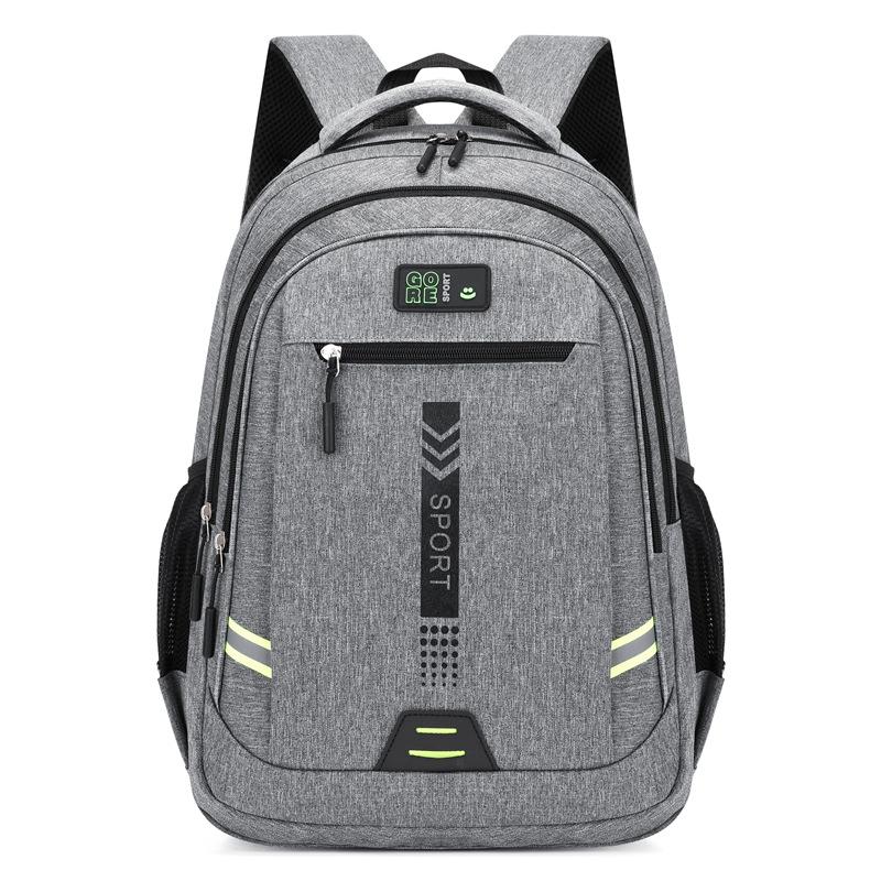 Backpack Men's Large Capacity Business Trip Computer Backpack Casual Simple Travel Bag Lightweight Student School Bag