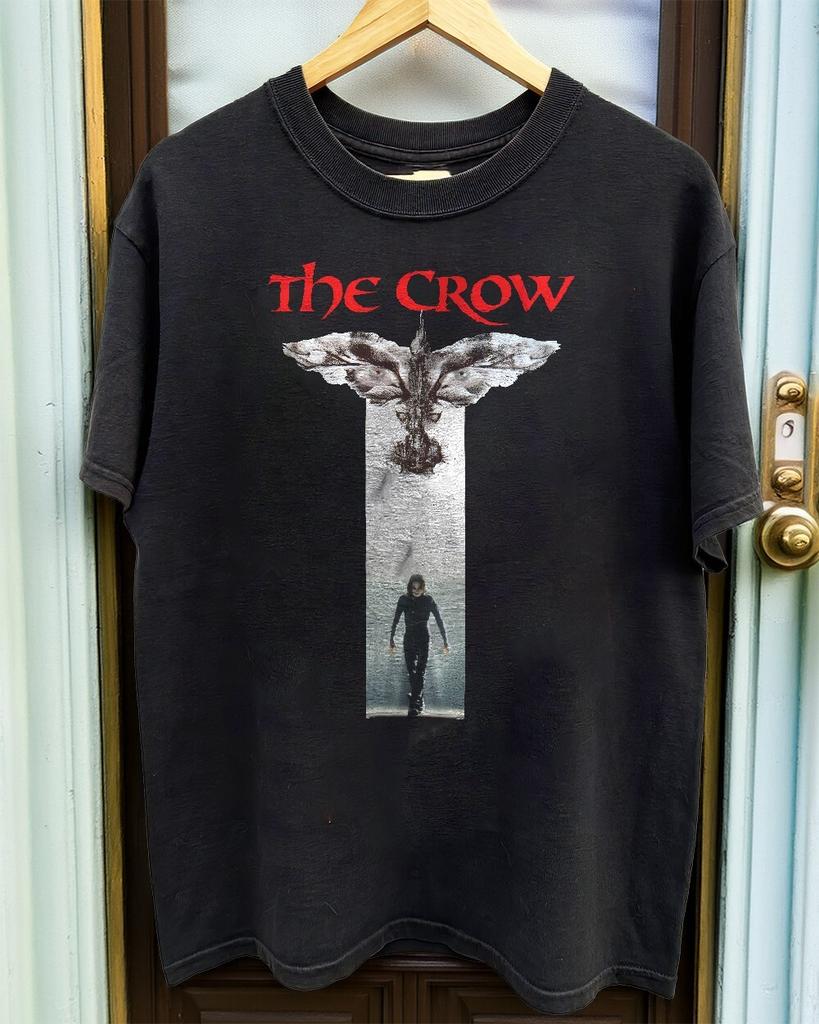 NEW! The Crow Movie Unisex Black Cotton T-shirt Size S-5XL
