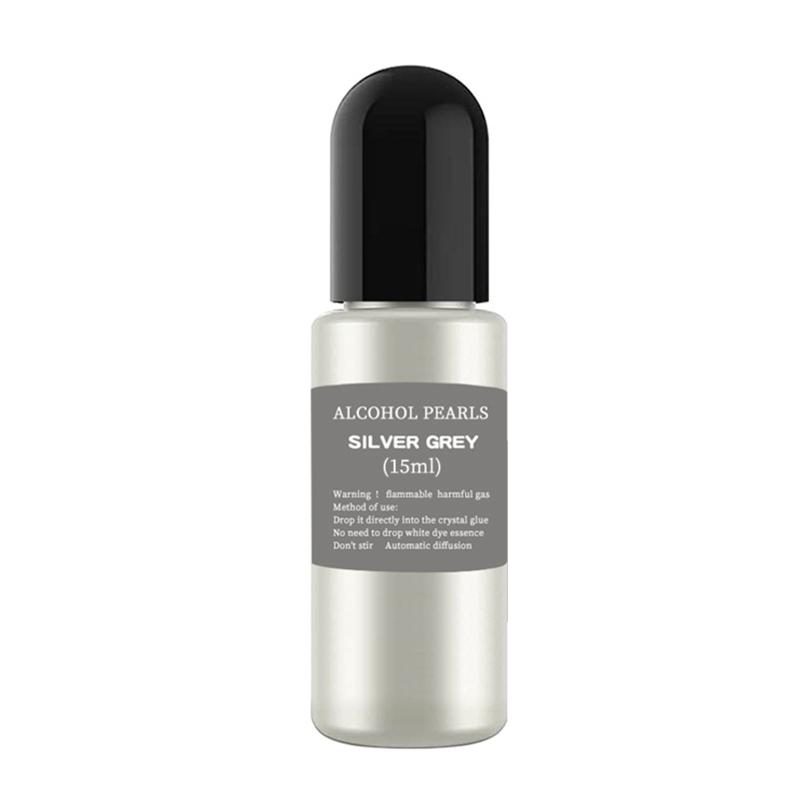 15ml Metallische Kunsttinte Alkoholharz Pigment Diffusionsflüssigkeit Für DIY UV Epoxidharz Schmuckherstellung Harzhandwerk 12 Farben