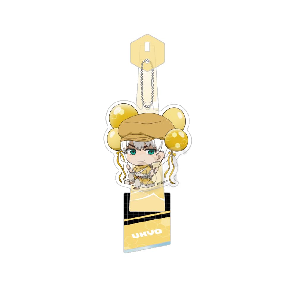 STONE Saionji Ukyo Barunko Stand Keychain Dr.