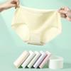 Fenteng Women's 10A Antibacterial Cotton Briefs 6-Pack