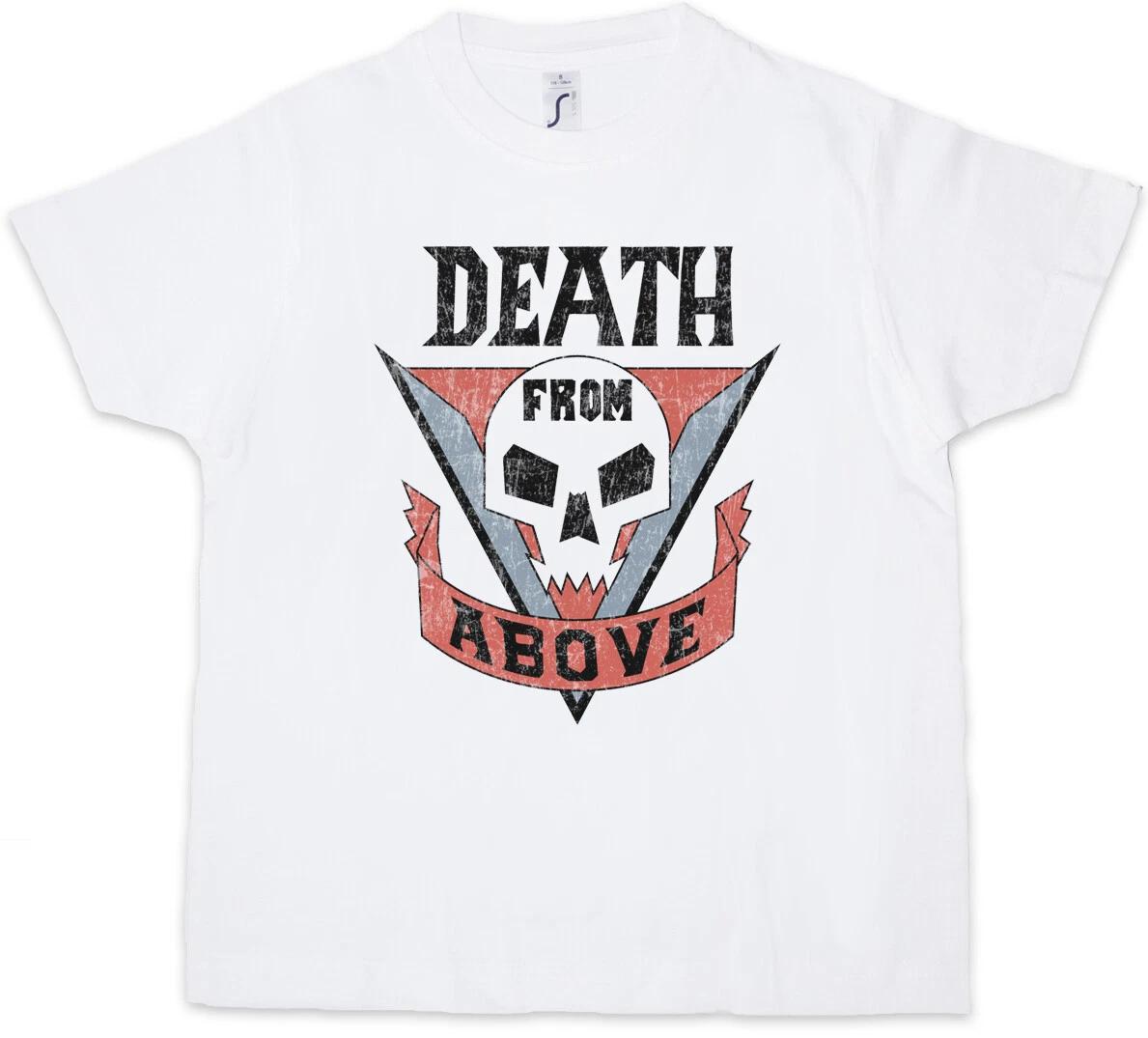 

DEATH FROM ABOVE Kids Boys T-Shirt Rico s Starship Roughnecks Trooper Squad- 160