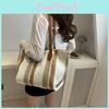 2024 Trendy Large Capacity Tote Bag For Women In Black White Or Brown Stylish Colors