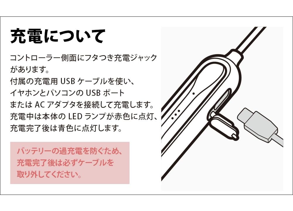 Premium Style Bluetooth Wireless Stereo Earphones Inner Ear Type 5.0 PG-ARBTE12IE1WH