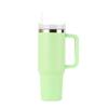 40oz Stainless Steel Insulated Travel Mug with Handle and Straw