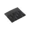 Dior Embroidered Classic Monogram Print Open Card Holder Men Card Holder Black 2ESCH135YSE_H03E