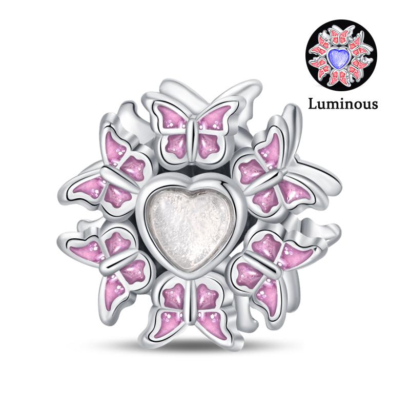 Copper Metal Princess Powder Series Elegant Exquisite Daily Bow Sweet Charm Bead Components Bead Components Compatible With Pan Authentic Original
