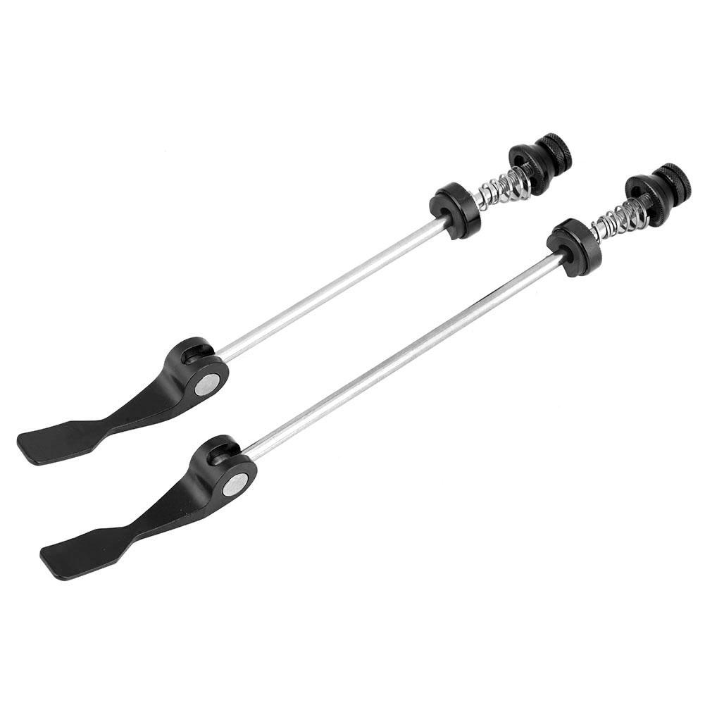 ZTTO 1 Pair Mountain Bicycle Bike Drum Quick Release Lever Skewer Safety Locker (Black)