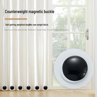Magnetic Curtain Weights: Windproof Magnets for Shower Curtains, Bed Sheets, and Tablecloths