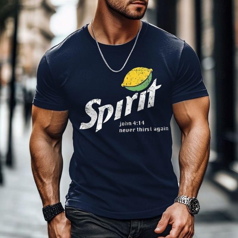 Lehké Fitness Svalové Tričko Outdoorové Sporty Krátký Rukáv Top Pánská Móda Potisk Písmen Tričko Kulatý Výstřih Topy Pánské Oblečení