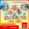 Personalisierter Acryl-Schlüsselanhänger: Personalisierter Anime-Fotoanhänger & Aufsteller