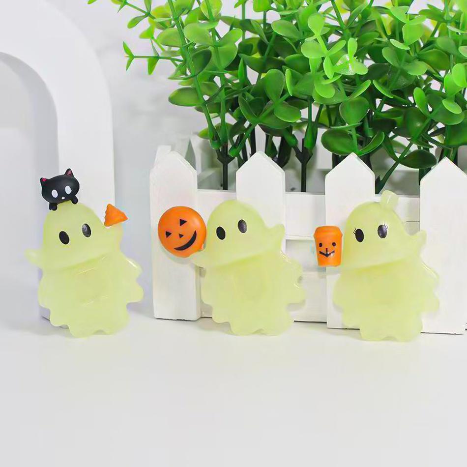 Halloween Ghost Figurine Halloween Series Blind Box Genuine telephone Screen Decoration Birthday Gift Mysterious Surprise