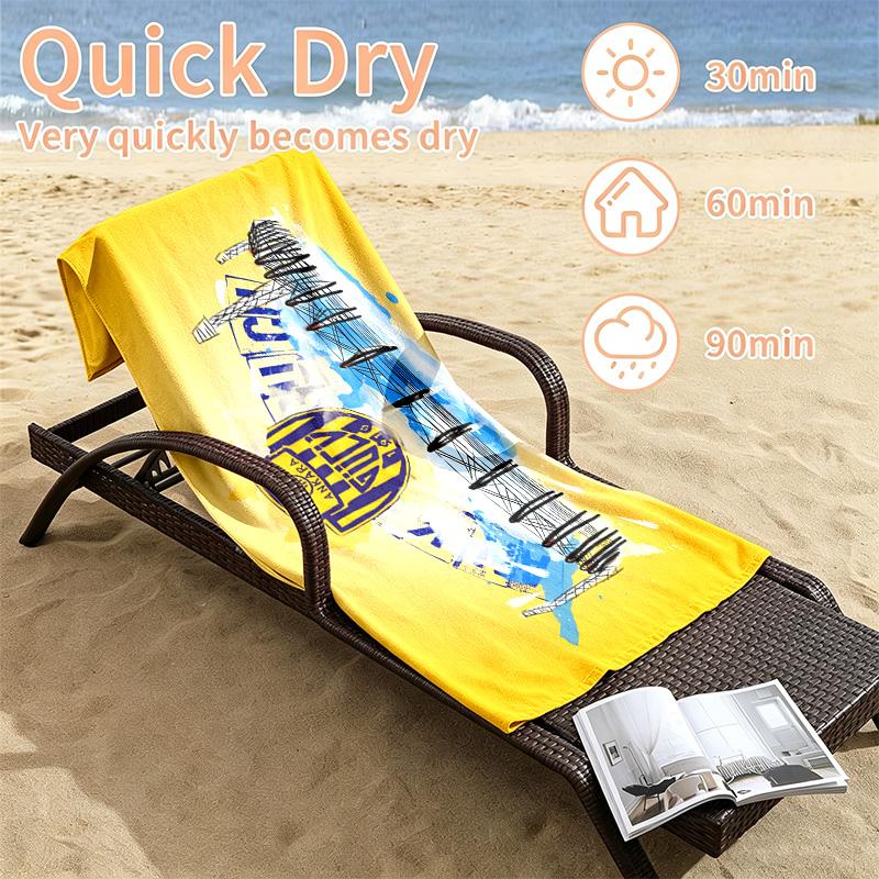 MKE Ankaragucu Beach towels also serve as bath towels summer essential a musthave for the outdoors the beach and the pool