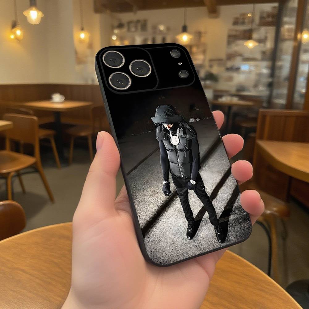 Rapper Y-YoungBoy Phone Case For iPhone 17,16,15,14,13,12,11,Pro,XS,Max,XR,Plus,E,SE4,Mini Black Soft Cover