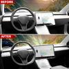 Car Screen Rotating Holder for Tesla Model 3 Y 2017-2022 Center Console Swivel Mount Bracket 15/30 Degrees GPS Scereen Rotation