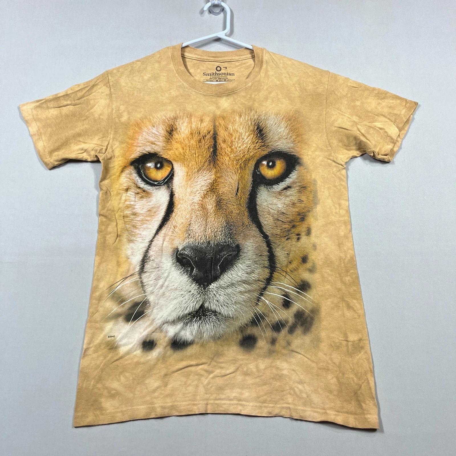 

Vintage Smithsonian Museum Animal Print Graphic Tee T Shirt Mens Small S 2XL