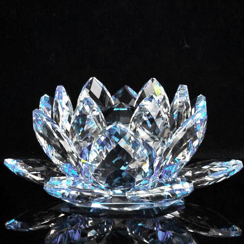 

Crystal Glass Figure Paperweight Ornament Feng Shui Decor Collection