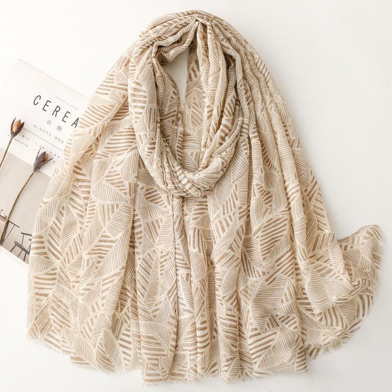 

Зимний прямоугольный шарф из вискозы с цветочным принтом и бахромой, хлопковые шали для женщин, идеально подходит для путешествий, повседневный мусульманский хиджаб 180*90 см