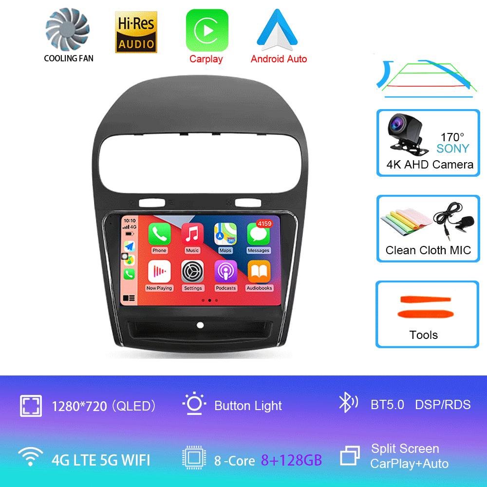 Android 14 For Dodge Journey JC 2011 - 2020 Car Radio GPS Carplay Multimedia Stereo Auto DSP BT 2din Head Unit Player Navigation
