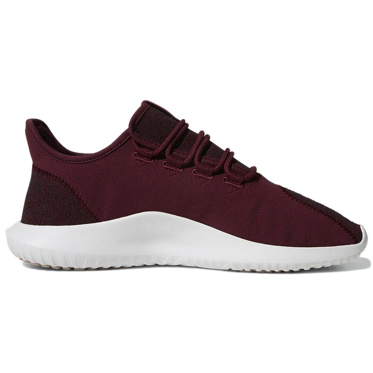 Adidas Tubular Shadow Maroon Unisex Sneakers Red White CQ0927