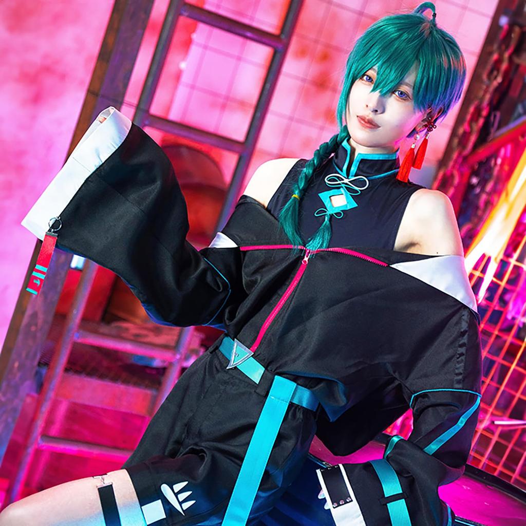 [Milky Time] Nijisanji Midori Sen Cosplay VTuber Halloween China Street (M)