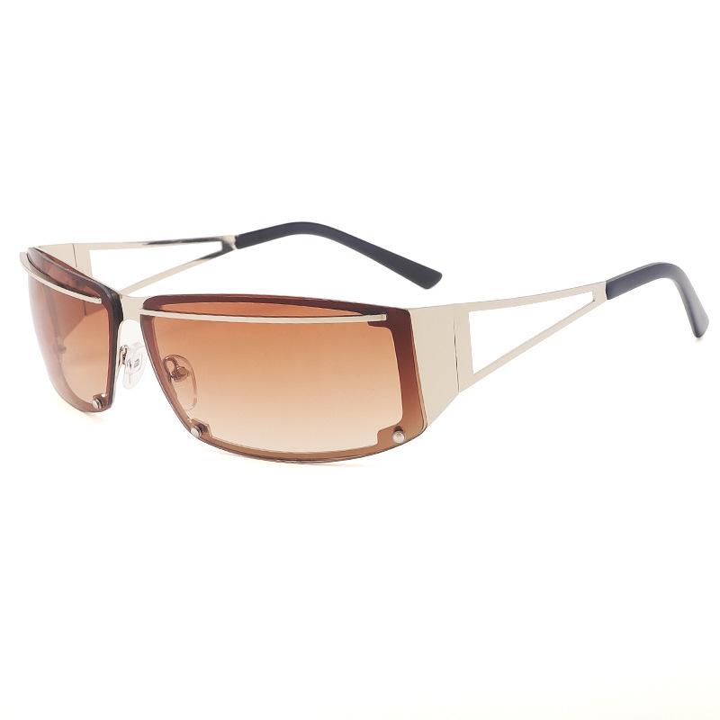 JYL TS Sunglasses Unisex UV Protection Big Frame 8959 A-6043 церулеан голубой