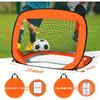 Pop Up Kids Toddler Soccer Goal, 3.3x2.2ft Portable Soccer Goals for Outdoor Indoor, Foldable Backyard Soccer Goal, Mini Soccer Net for Kids with