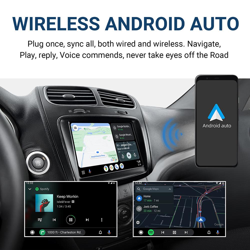 Wireless CarPlay For Fiat Freemont 2013-2018 With Rear Camera