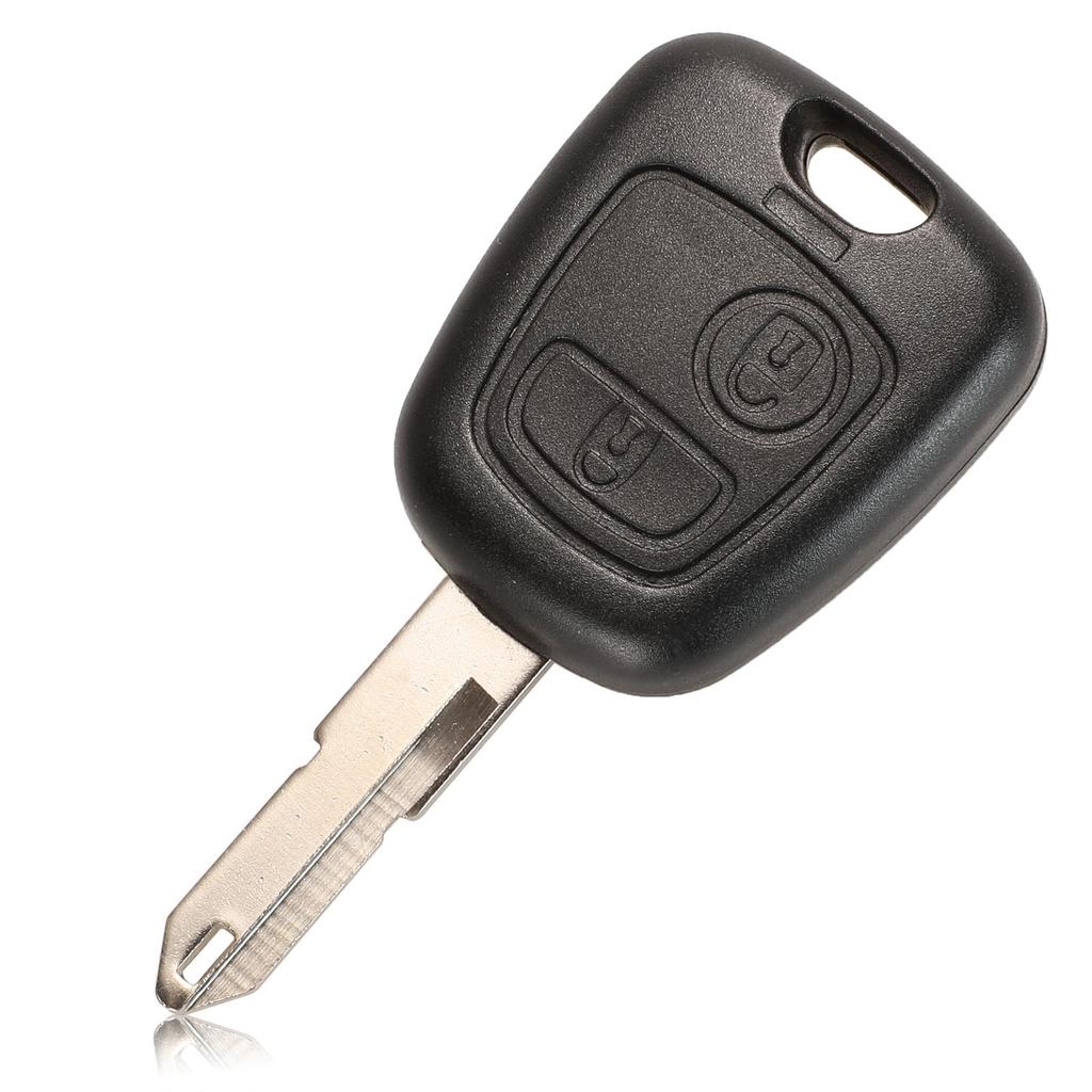 Jingyuqin Für Peugeot 107 206 207 306 307 407 Für Citroen C1 C2 C3 C4 Saxo Picasso Xsara Picasso Schlüsselhülle Fob Abdeckung Gehäuse