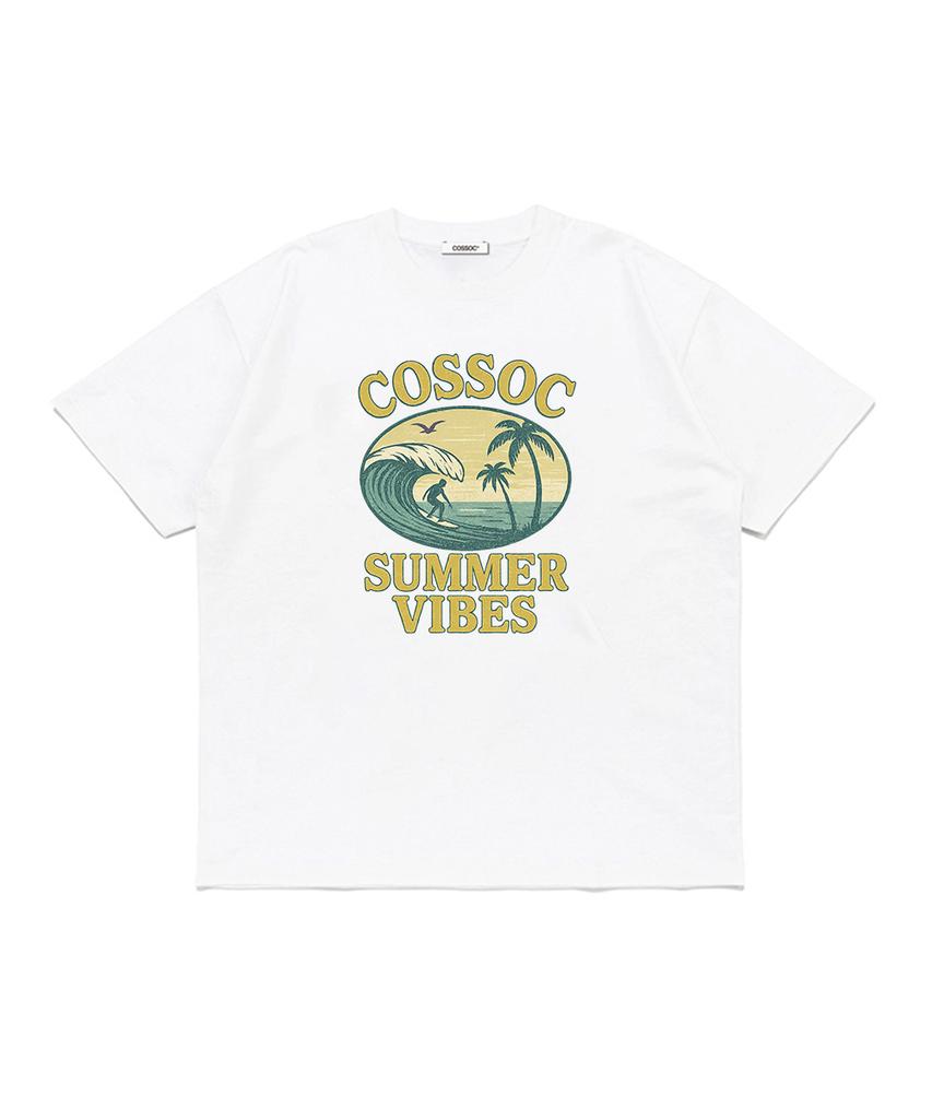 Koso Summer Vibe Graphic T-Shirt (White)
