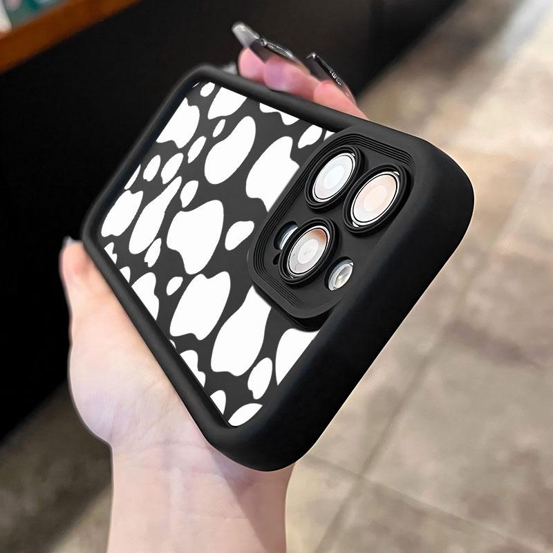 INS Leopard Print Silicone Phone Case For OPPO Realme Note 50 60 60X GT Neo6 SE /GT 6T V60S V50S V50 Shell Shockproof Soft Cover