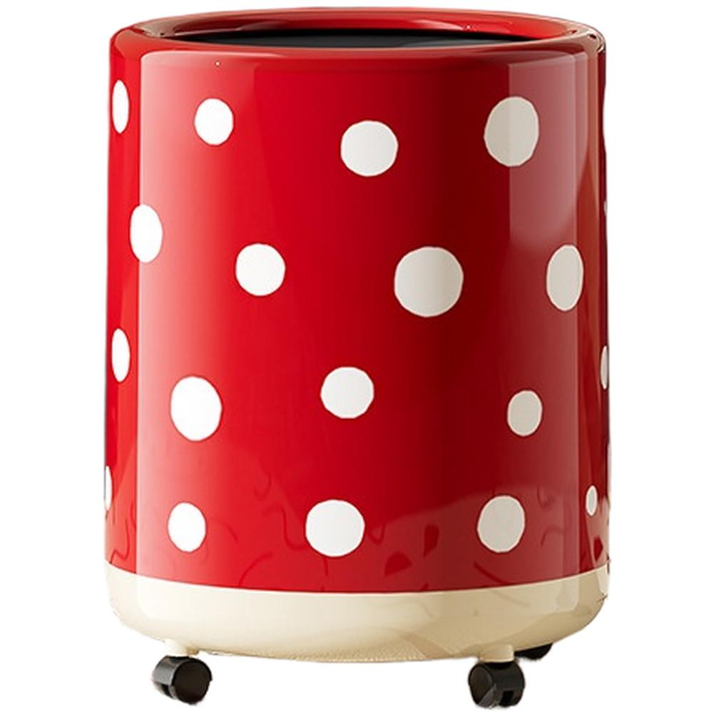Home Waste Bin Cream White Large