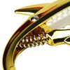 Guitar Capo for Acoustic Guitar Tuning Chord Key du Capo, Shark-shaped (Pont Monde) (Gold)