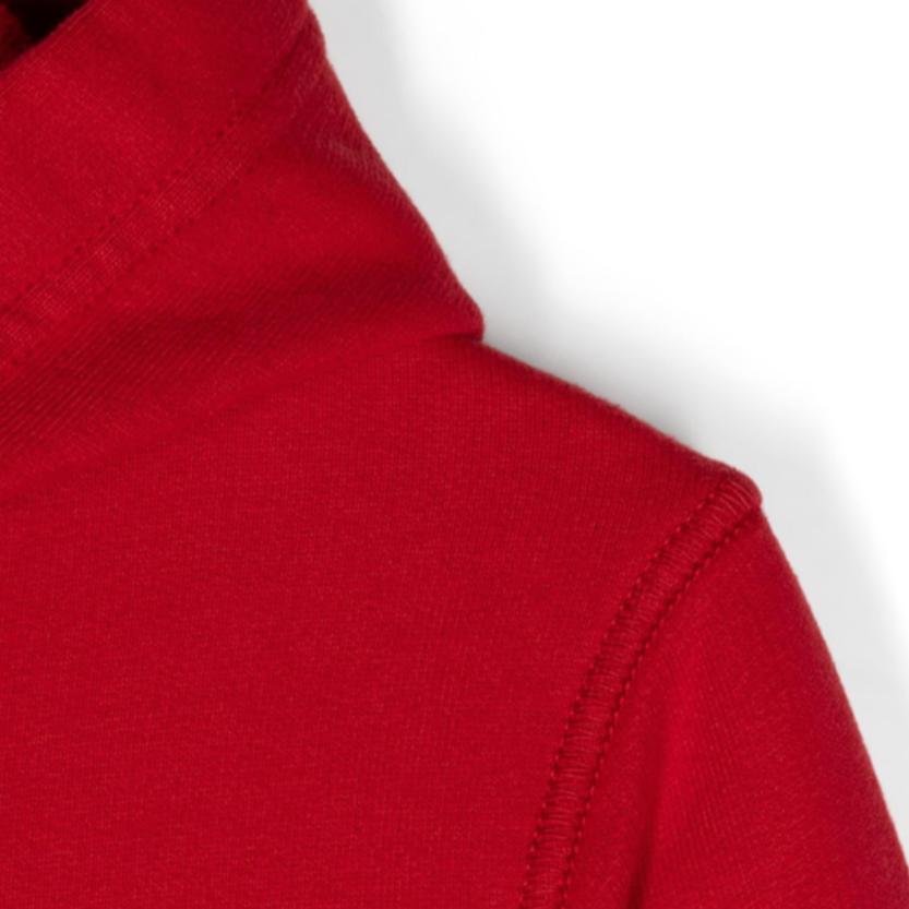 STONE ISLAND Sweat à capuche avec écusson logo Sweats à capuche pour enfants Rouge 811661620-V0010