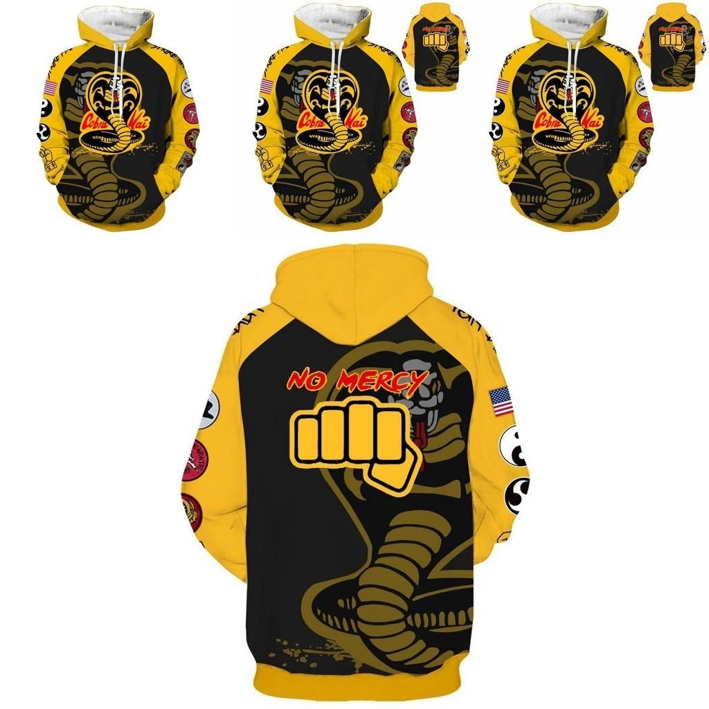 The Karate Kid Cobra Kai Hoodie 3d Animation Weich Bequem Cosplay Pullover