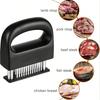 48 Stainless Steel Meat Tenderizer Steak Tool Ultra Sharp Needle Blades Meat Tenderizer Stapler For Tenderizing Steak/Beef/Pork/Turkey/Fish/Poultry