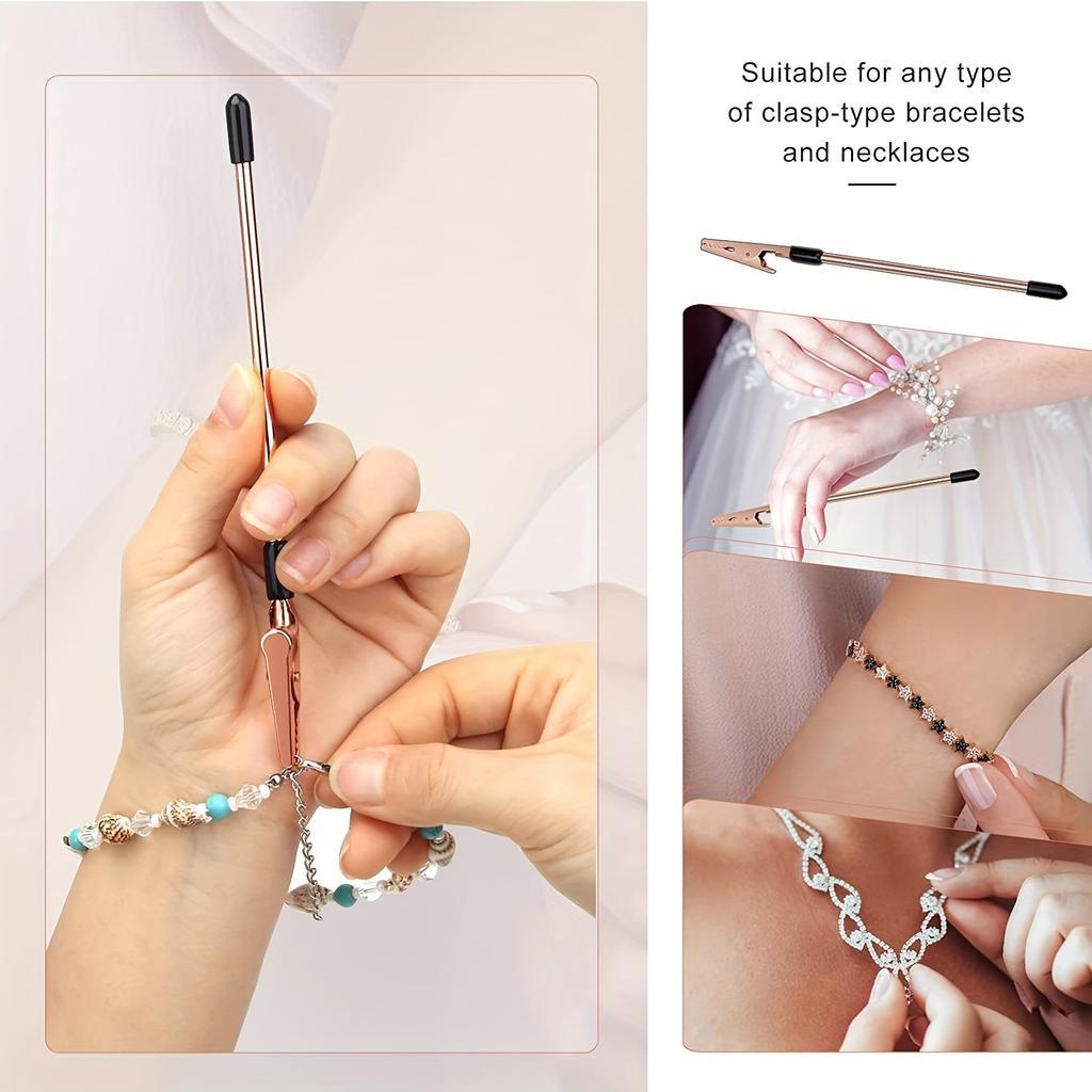 Bracelet Assistance Tool, Clasp Clamp, Jewelry Making Tool, Jewelry Kit, Bracelet Extender Tool, Jewelry Making Pliers, Bracelet Maker