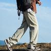 Men's Autumn/Winter Loose Fit Straight Leg Fleece-Lined Warm Jeans