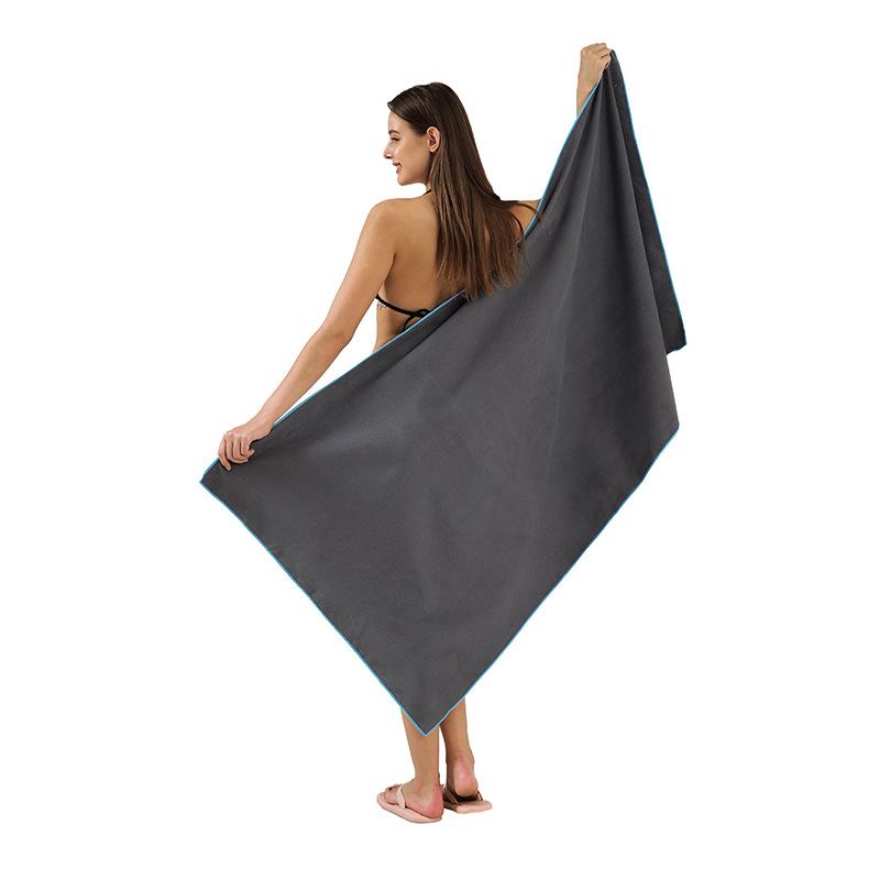 Quick Dry Gym Towel Silver ION OdorFree Absorbent Fiber Fast Drying Workout Gear for Body Sweat Working Out Towels