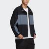 Adidas Wrd Webkragenjacke, Lockere Passform, Zweifarbig Herren Oberbekleidung Schwarz GL8673