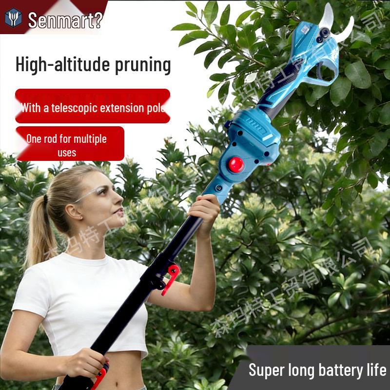Imported Electric Orchard Pruning Shears - Lithium-Powered with Large Opening for Branches and Fruit Trees