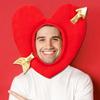 Novelty Love Heart Headcover Hat Breathable Festival Gathering Hat Party Supply