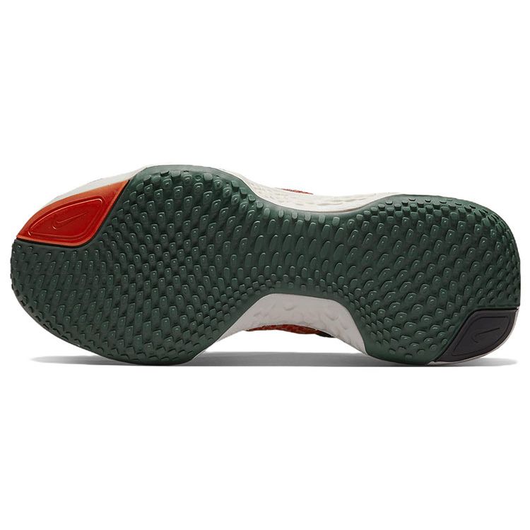 Nike ZoomX Invincible Run Flyknit 2 Team Orange Men Sneakers Gorge-Green Sail Black DV2149-800